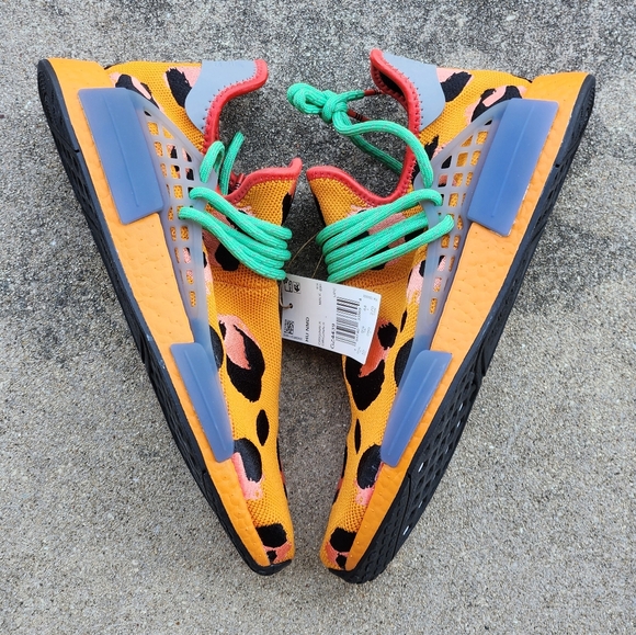 Adidas Human Race NMD Pharrell Animal Print "Spot" Mens Size 10 - Picture 6 of 7